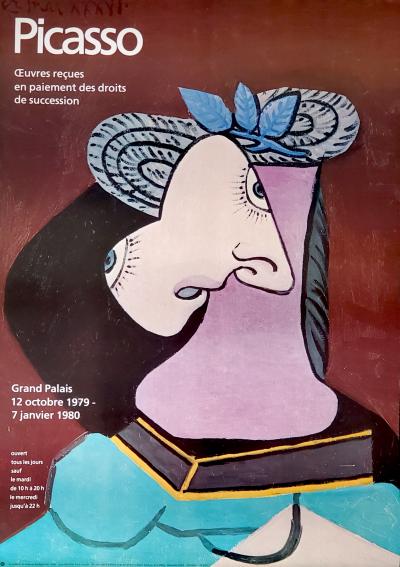 Pablo Picasso, affiche Grand Palais, 1979 2