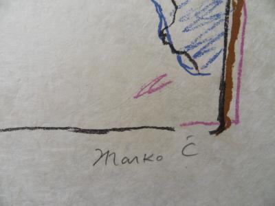 Marko CELEBONOVIC :  L’attente - Lithographie Originale Signée 2