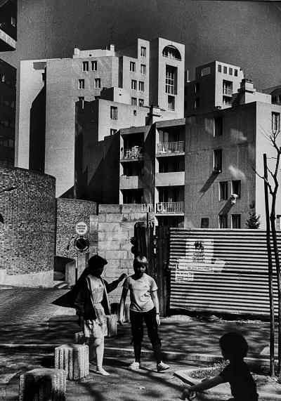 Willy Ronis - Quartier Tolbiac, Paris, 1982 - Tirage argentique 2