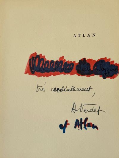 Jean Michel Atlan - Sans titre - 1957 - Dessin aux feutres -  Sur papier signé 2