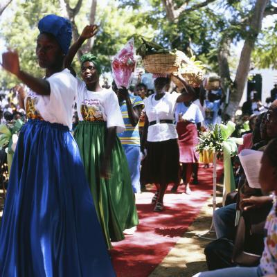 José Nicolas - Mass in Grand Boulage, Haiti 2014 - Fine art print 2