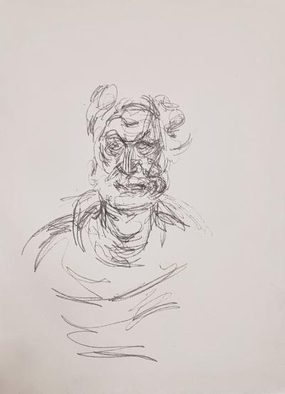 Alberto Giacometti, Héraclite, lithographie, 1955 2