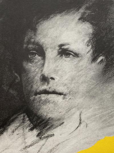 Ernest Pignon-ERNEST - Rimbaud, 1986 - Estampe originale signée dans la planche 2
