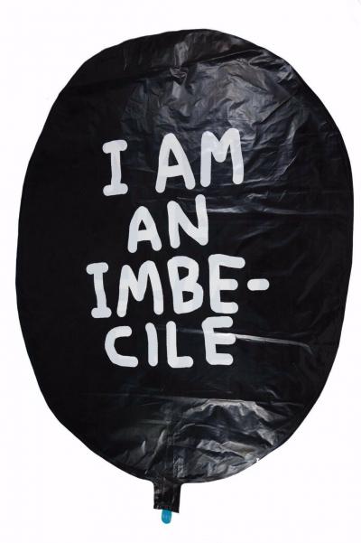 David Shrigley - Je suis un ballon imbécile - Lithographie 2