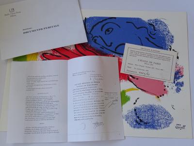 Marc Chagall (d’après) - L’écuyère, 1979 - lithographie 2