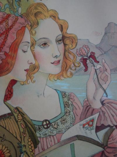 Armand POINT : La Légende dorée, Lithographie originale signée 2
