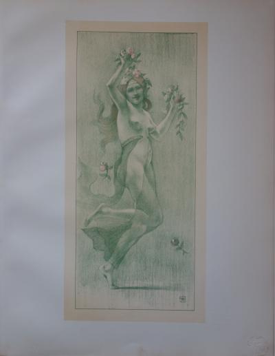 Armand RASSENFOSSE : La danse, Lithographie originale signée 2