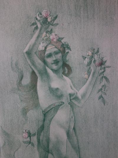 Armand RASSENFOSSE : La danse, Lithographie originale signée 2