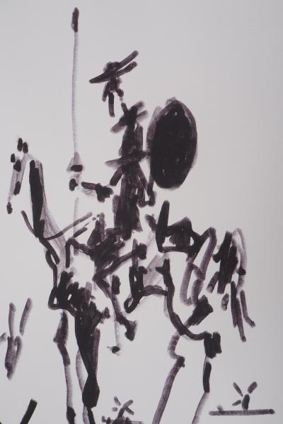 Pablo PICASSO : Don Quichotte - Lithographie signée 2