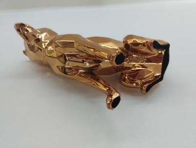 Richard Orlinski - Shiba (Bronze Edition) - sculpture 2