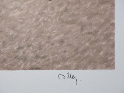 Ramon DILLEY : Elégante à Deauville, Lithographie originale signée 2