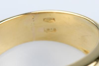 Bague Diamants en Or Jaune 18 Carats 2
