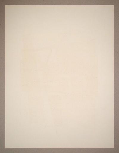 André BLOC - Composition abstraite, 1954 - Sérigraphie originale signée et numérotée à la main 2