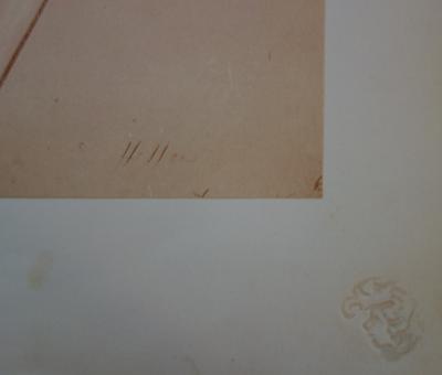 Paul César HELLEU : La Parisienne, Lithographie originale signée 2