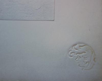 Paul RENOUARD : Baiser avant le ballet, Lithographie originale signée 2