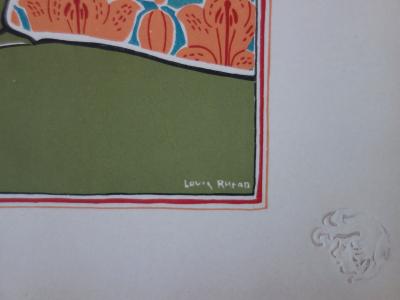 Louis John RHEAD : Jane, Lithographie originale signée 2