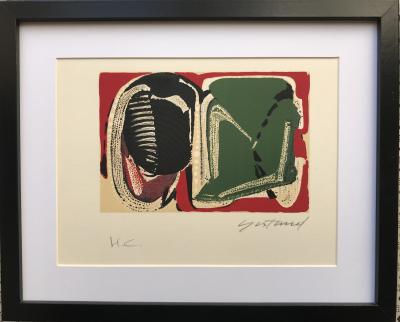 Pierre GASTAUD - Composition - Lithographie originale signée à la main 2