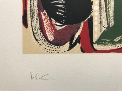 Pierre GASTAUD - Composition - Lithographie originale signée à la main 2