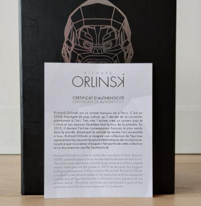 Orlinski -Ours Bear Pink Spirit - sculpture 2