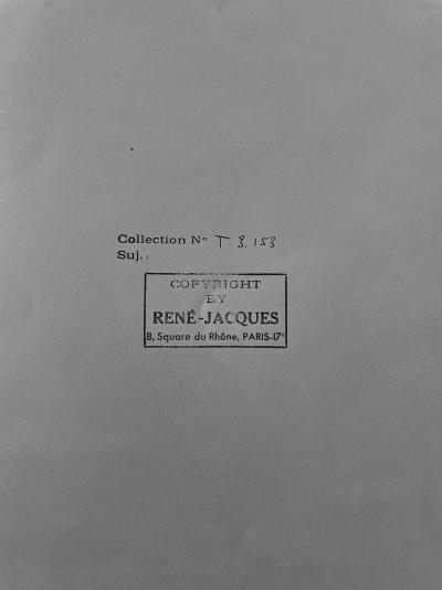 RENÉ-JACQUES - Kodak (le chat du photographe), 1935 - Tirage argentique 2