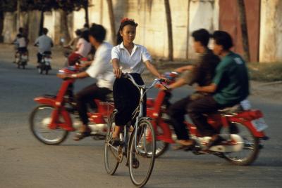 José NICOLAS  - Phnom Penh, Cambodge 1992 -Tirage argentique 2