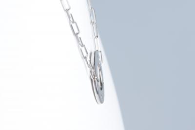 Collier en or blanc 18 carats et diamants 2