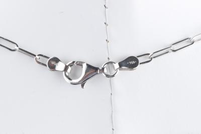 Collier en or blanc 18 carats et diamants 2