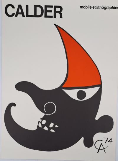 Alexander Calder - Calder 74 - Lithograph poster 2
