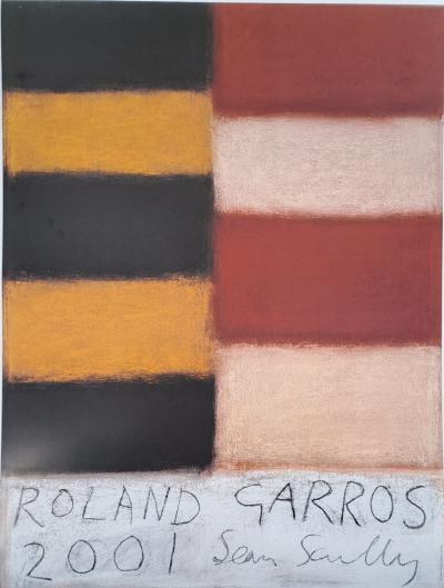Sean Scully (d’après) - Roland Garros, 2001 - Affiche 2