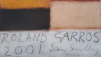 Sean Scully (d’après) - Roland Garros, 2001 - Affiche 2