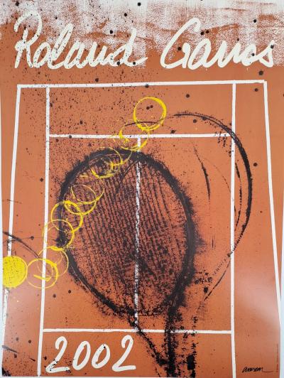 Arman (d’après) - Roland Garros, 2002 - Affiche