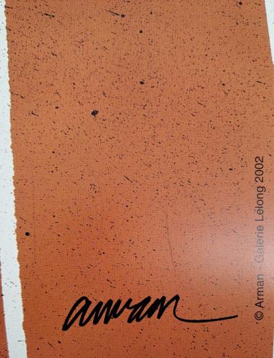 Arman (d’après) - Roland Garros, 2002 - Affiche 2