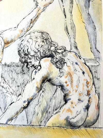 Salvador DALI - Hamlet, 1973, gravure 2