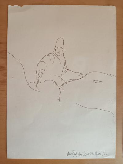 MOEBIUS – dessin original signé 2