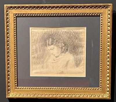 Alfred SISLEY - dessin original 2
