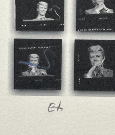 Philippe LEDRU  - David BOWIE - Photo signée, épreuve d’artiste 2
