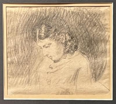 Alfred SISLEY - dessin original 2
