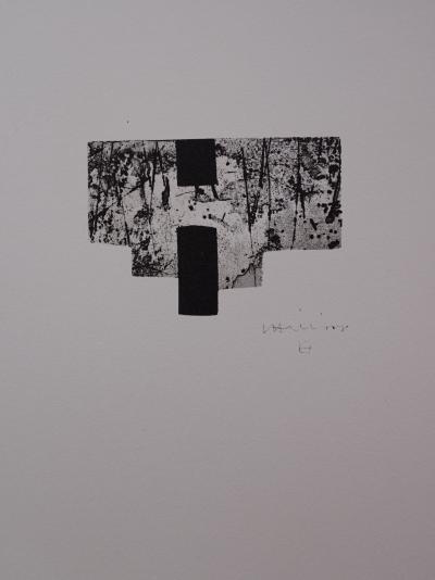 Eduardo Chillida (after) - Composition, 1996,  Lithographie 2