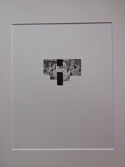 Eduardo Chillida (after) - Composition, 1996,  Lithographie 2