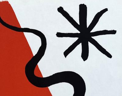 Alexander CALDER - Composition à l’étoile - Lithographie, 1965 2