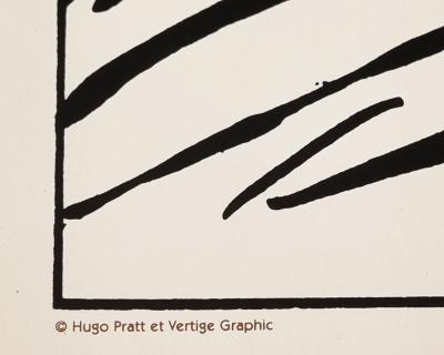 Hugo Pratt, Raspoutine, Corto Maltese, sérigraphie, 1990 2