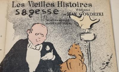 Henri de Toulouse-Lautrec, Les Vieilles histoires, lithographie originale 1893 2