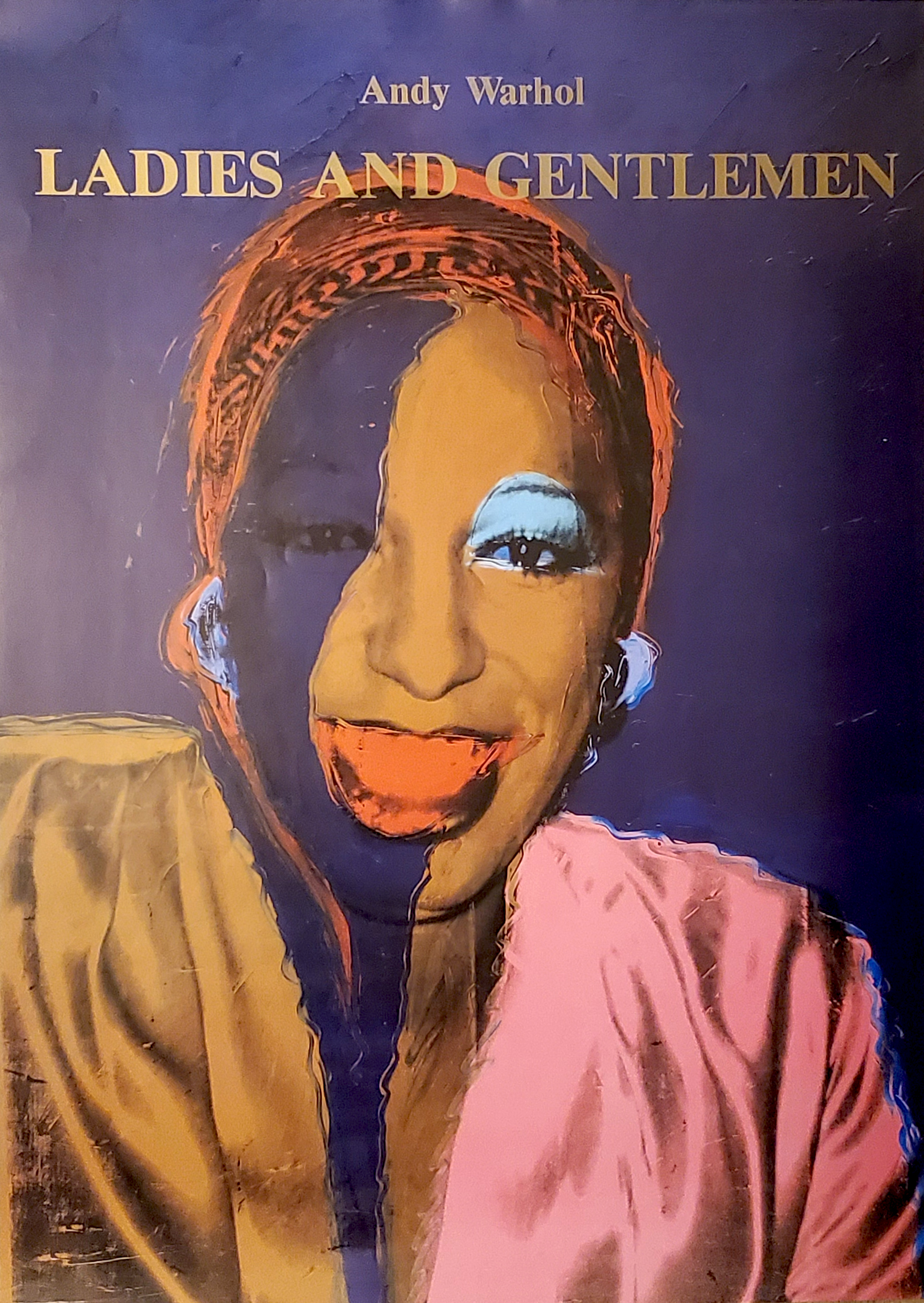 Andy Warhol, Ladies and Gentlemen, original poster, 1989