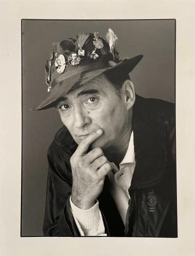 Pascal Baril - Claude Brasseur 1989 - Tirage argentique 2