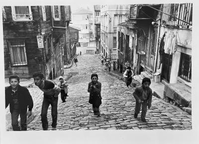 Pascal Baril - Enfants à Istanbul 1987 - Tirage argentique