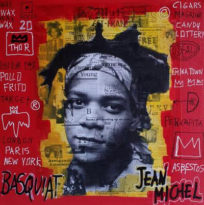 SPACO - Basquiat  news  2025 - peinture 2