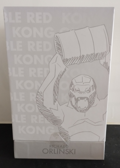 Richard Orlinski -Kong Oil Bubble (Red Edition) - sculpture 2