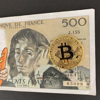 Cisco - PARIS, 2026 - Acrylique sur billet 2