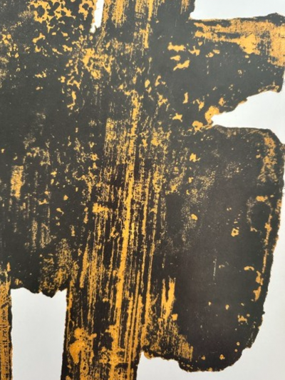 Pierre Soulages (after) - Poster after etching No. XVIII - Offset printing 2
