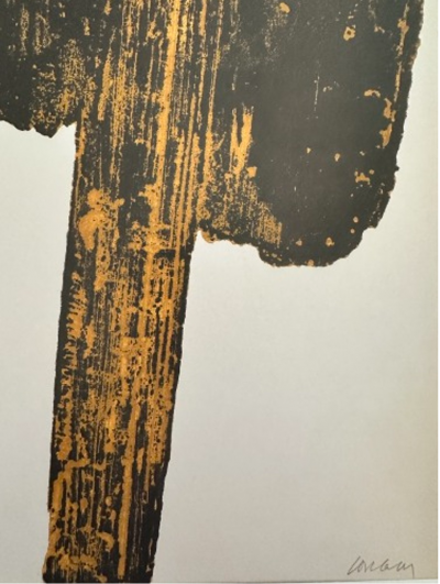 Pierre Soulages (after) - Poster after etching No. XVIII - Offset printing 2